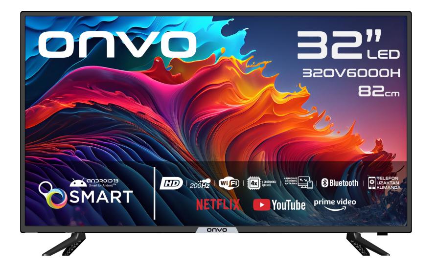 ONVO 32’’ HD Ready Android 13 Smart Led TV